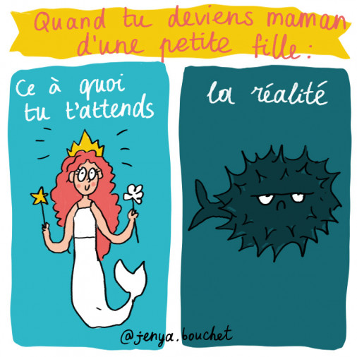 quand tu deviens maman d une petite fille